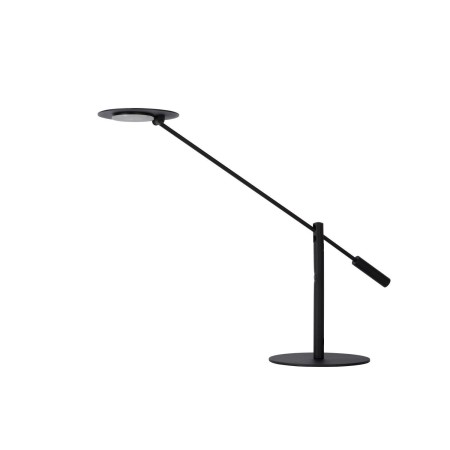Lucide 19666/09/30 ANSELMO - Lampa biurkowa - 18 cm - Ściemniacz LED - 1x9W 3000K - Czarny