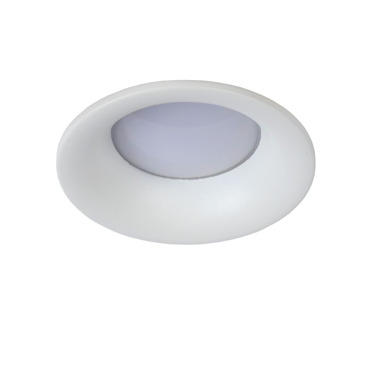 Lucide 09923/01/31 ZIVA - Reflektor wpuszczany łazienkowy - 8.4 cm - 1xGU10 - IP44 - Biały