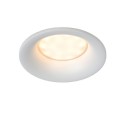 Lucide 09923/01/31 ZIVA - Reflektor wpuszczany łazienkowy - 8.4 cm - 1xGU10 - IP44 - Biały