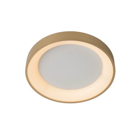 Lucide 46103/20/02 VIDAL - Lampa sufitowa wpuszczana - 28 cm - LED Dim. - 1x20W 2700K - Matowe złoto - Mosiądz