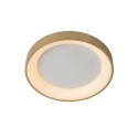 Lucide 46103/20/02 VIDAL - Lampa sufitowa wpuszczana - 28 cm - LED Dim. - 1x20W 2700K - Matowe złoto - Mosiądz