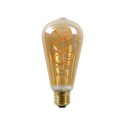 Lucide 49034/04/62 CZUJNIK ZMIERZCHU ST64 - Żarówka żarnikowa - 6.4 cm - LED - E27 - 1x4W 2200K - Czujnik dzień-noc - Burszty…