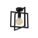 Lucide 00126/01/30 LUUK - Lampa sufitowa wpuszczana - 1xE27 - Czarna
