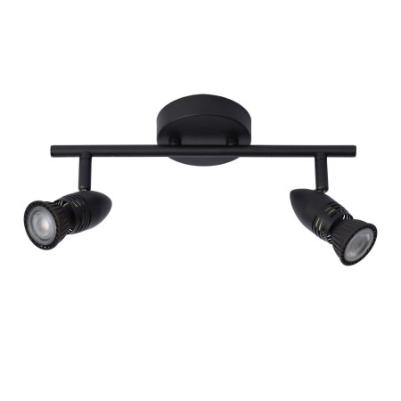 Lucide 13955/02/30 CARO - Reflektor sufitowy - 2xGU10 - Czarny