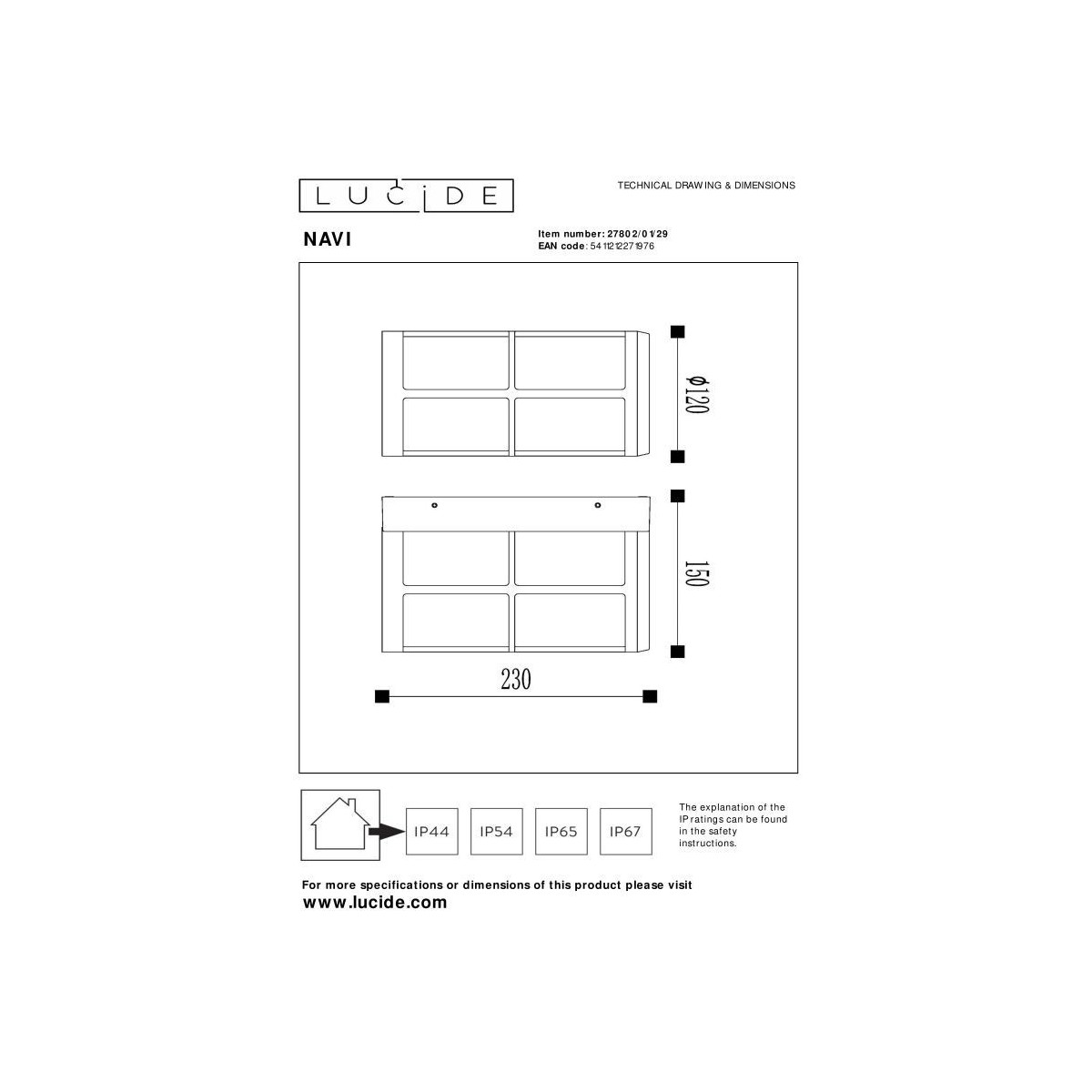 Lucide NAVI 27802/01/29