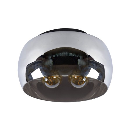 Lucide 45101/40/65 OLIVIA - Lampa sufitowa wpuszczana - 40 cm - 3xE27 - Szary dymny