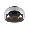 Lucide 45101/40/65 OLIVIA - Lampa sufitowa wpuszczana - 40 cm - 3xE27 - Szary dymny