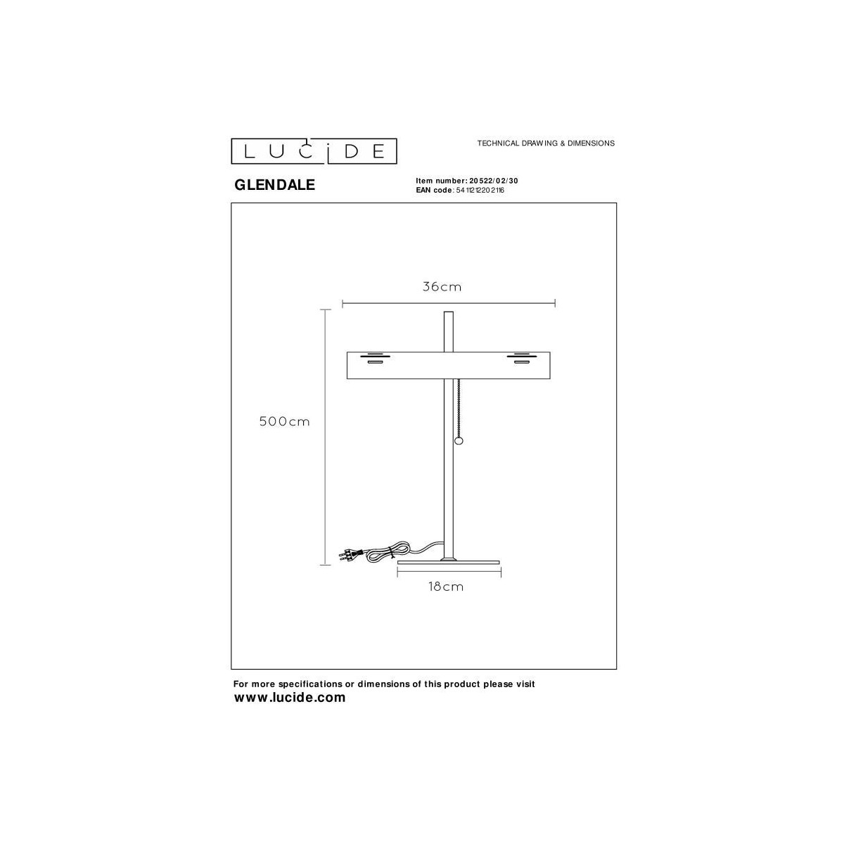 Lucide GLENDALE 20522/02/30