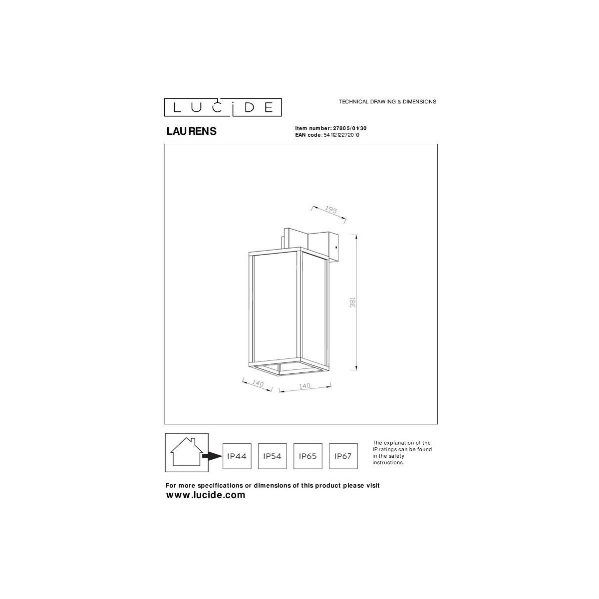 Lucide LAURENS 27805/01/30