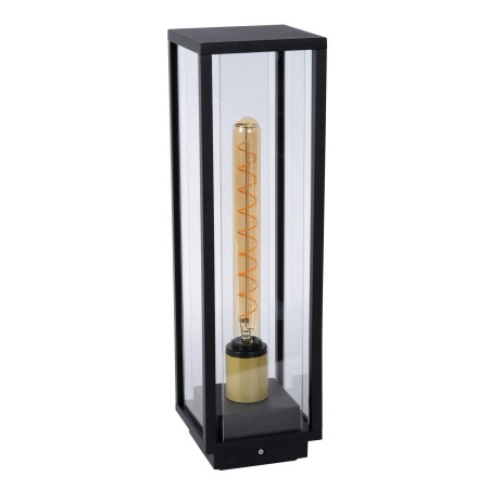 Lucide 27805/50/30 LAURENS - Słupek oświetleniowy - 1xE27 - IP54 - Czarny