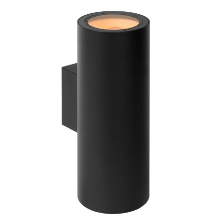 Lucide 27807/02/30 VOLANTIS - Reflektor ścienny - Kinkiet do wewnątrz i na zewnątrz - 2xE27 - IP54 - Czarny