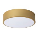 Lucide 79185/20/02 UNAR - Lampa sufitowa wpuszczana - 20 cm - LED 3 StepDim - 1x12W 2700K - Matowe złoto - Mosiądz