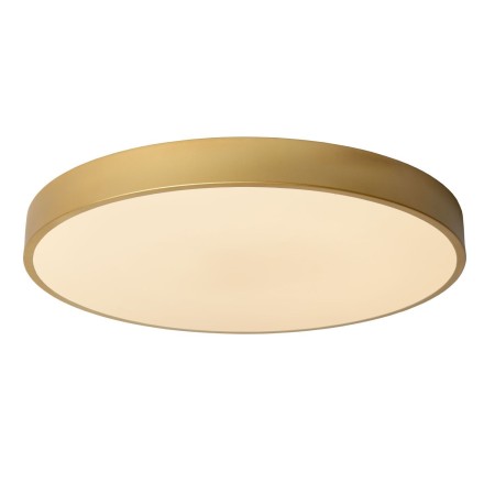 Lucide 79185/50/02 UNAR - Lampa sufitowa wpuszczana - 49.5 cm - LED 3 StepDim - 1x36W 2700K - Matowe złoto - Mosiądz