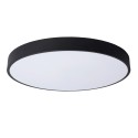 Lucide 79185/50/30 UNAR - Lampa sufitowa wpuszczana - 49.5 cm - LED 3 StepDim - 1x36W 2700K - Czarny