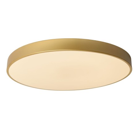 Lucide 79185/80/02 UNAR - Lampa sufitowa wpuszczana - 80 cm - LED 3 StepDim - 1x80W 2700K - Matowe złoto - Mosiądz