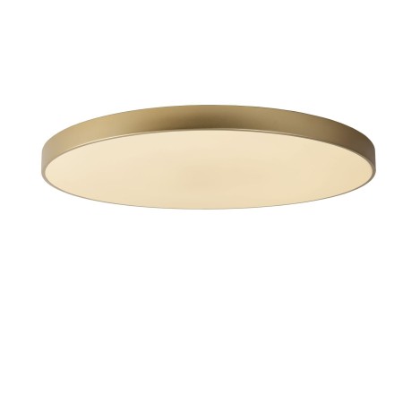 Lucide 79185/80/02 UNAR - Lampa sufitowa wpuszczana - 80 cm - LED 3 StepDim - 1x80W 2700K - Matowe złoto - Mosiądz