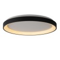 Lucide 46103/38/30 VIDAL - Lampa sufitowa wpuszczana - 48 cm - Ściemniacz LED - 1x38W 2700K - Czarny