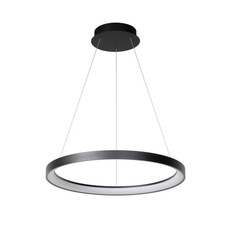 Lucide 46403/48/30 VIDAL - Lampa wisząca - 58 cm - Ściemniacz LED - 1x48W 2700K - Czarny