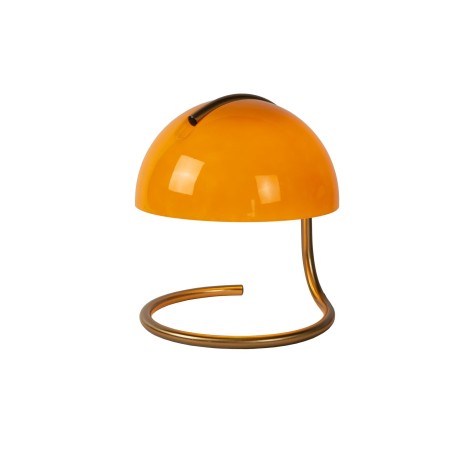 Lucide 46516/01/53 CATO - Lampa stołowa - 23.5 cm - 1xE27 - Pomarańczowa