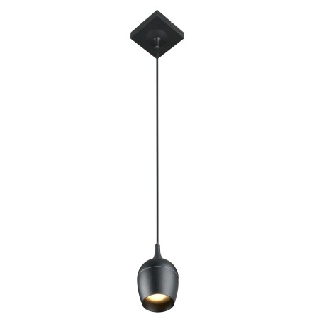 Lucide 09437/01/30 PRESTON - Lampa wisząca łazienkowa - 10 cm - 1xGU10 - IP44 - Czarna