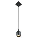 Lucide 09437/01/30 PRESTON - Lampa wisząca łazienkowa - 10 cm - 1xGU10 - IP44 - Czarna