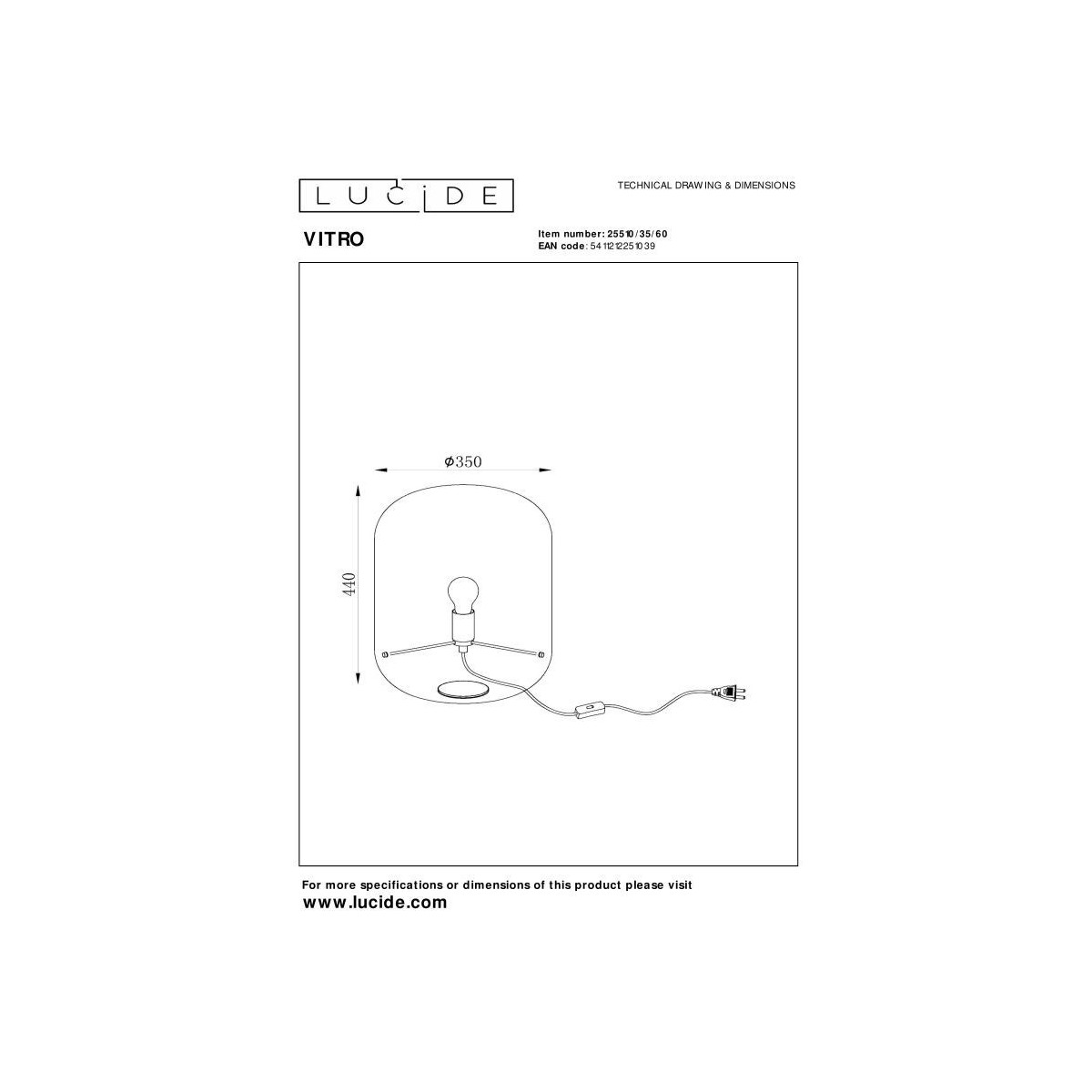 Lucide VITRO 25510/35/60