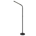 Lucide 36712/04/30 GILLY - Lampa podłogowa do czytania z akumulatorem - Akumulator - Ściemniacz LED - 1x6W 2700K - Czarny