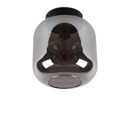 Lucide 45194/25/65 JOANET - Lampa sufitowa wpuszczana - 25 cm - 1xE27 - Szary dymny