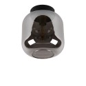Lucide 45194/25/65 JOANET - Lampa sufitowa wpuszczana - 25 cm - 1xE27 - Szary dymny