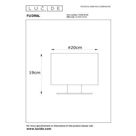 Lucide FUDRAL 74515/81/30