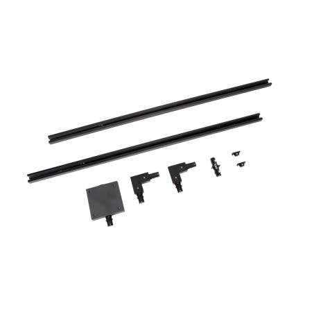 Lucide 09950/00/30 Zestaw startowy TRACK - 1-obwodowy System oświetlenia szynowego - 2 metry - Czarny