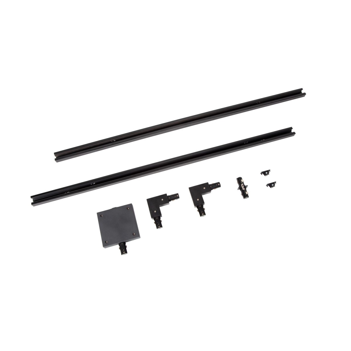 Lucide 09950/00/30 Zestaw startowy TRACK - 1-obwodowy System oświetlenia szynowego - 2 metry - Czarny