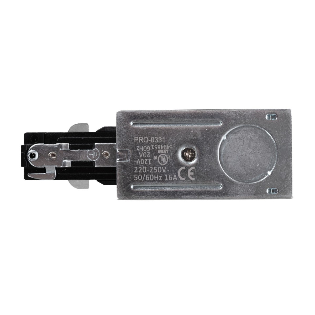 Lucide 09950/00/30 Zestaw startowy TRACK - 1-obwodowy System oświetlenia szynowego - 2 metry - Czarny