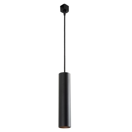 Lucide 09955/01/30 Lampa wisząca TRACK FLORIS - 1-obwodowa System oświetlenia szynowego - 1xGU10 - Czarny (przedłużacz)