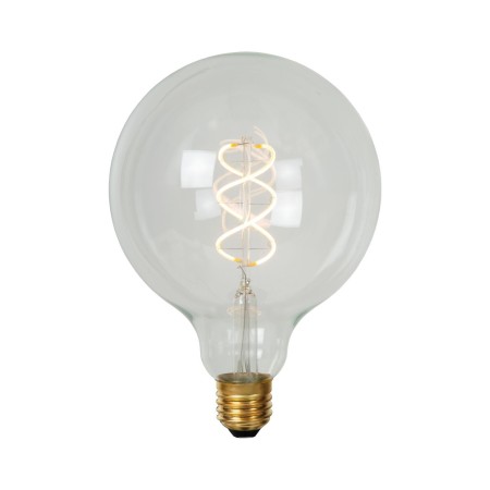 Lucide 49033/05/60 Żarówka żarnikowa G125 - 12.5 cm - LED Dim. - E27 - 1x4.9W 2700K - Przezroczysta