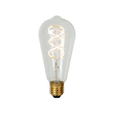 Lucide 49034/05/60 ST64 - Żarówka z żarnikiem - 6.4 cm - LED Dim. - E27 - 1x4.9W 2700K - Przezroczysta