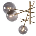Lucide 46417/06/10 ALARA - Lampa wisząca - 72 cm - LED - G4 - 6x1.5W 2700K - Złota