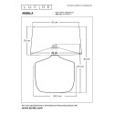 Lucide 10552/81/73 AMBALA - Lampa stołowa - 45 cm - 1xE27 - Naturalna | Premium