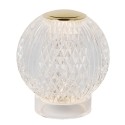 Lucide 13599/01/60 CINTRA - Lampa stołowa akumulatorowa - Akumulator - 9 cm - LED 3-stopniowa regulacja przyciemniania - 1x1.…