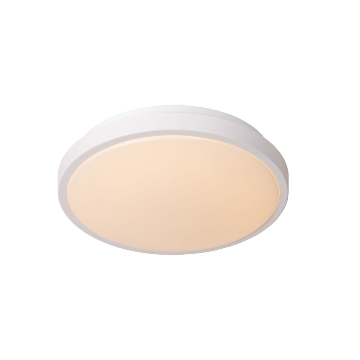 Lucide 79110/30/31 DASHER - Lampa sufitowa łazienkowa wpuszczana w sufit - 29.3 cm - LED - 1x12W 2700K - IP44 - Czujnik ruchu…