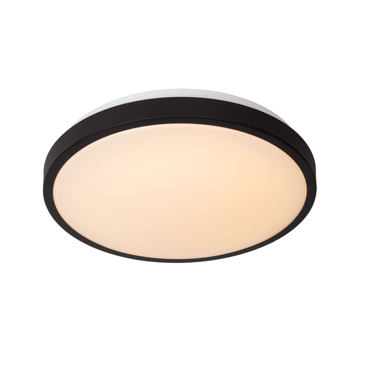 Lucide 79110/35/30 DASHER - Lampa sufitowa łazienkowa wpuszczana w sufit - 34.8 cm - LED - 1x18W 2700K - IP44 - Czujnik ruchu…