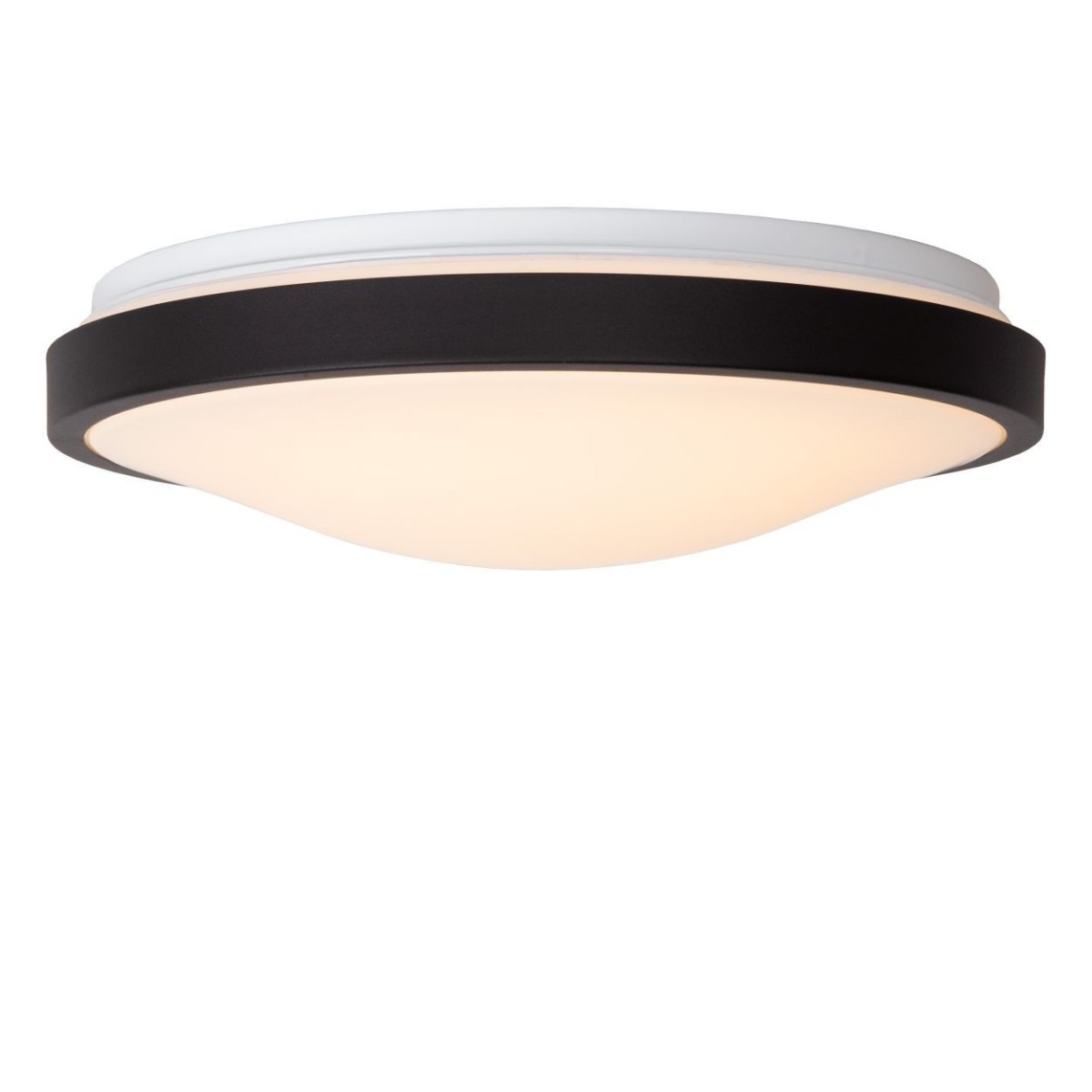 Lucide 79110/35/30 DASHER - Lampa sufitowa łazienkowa wpuszczana w sufit - 34.8 cm - LED - 1x18W 2700K - IP44 - Czujnik ruchu…