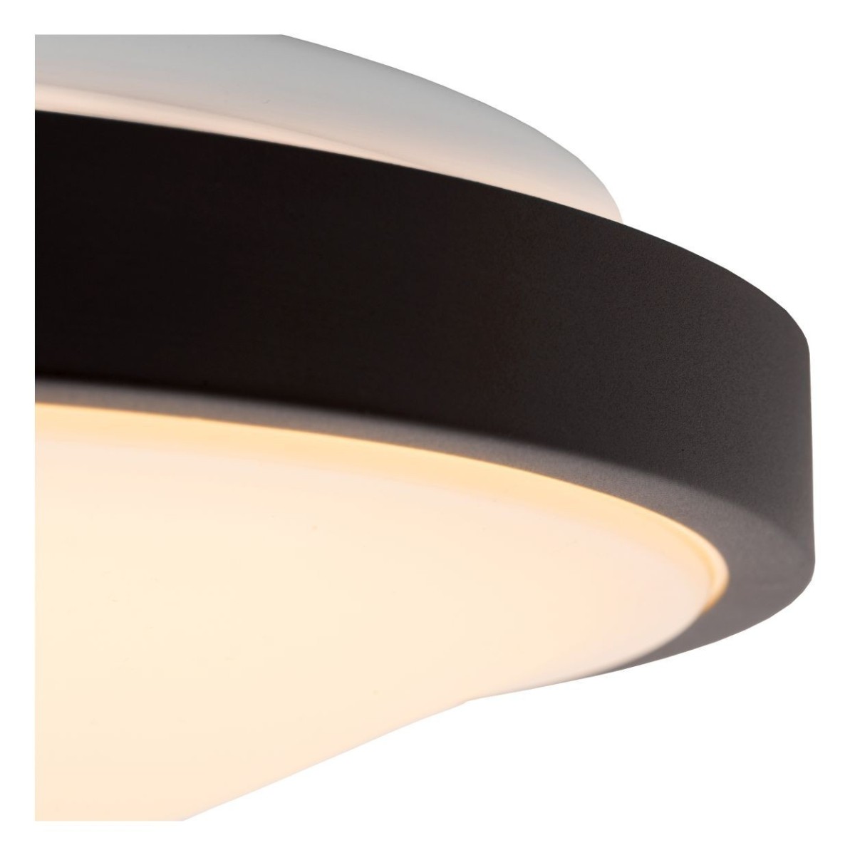 Lucide 79110/35/30 DASHER - Lampa sufitowa łazienkowa wpuszczana w sufit - 34.8 cm - LED - 1x18W 2700K - IP44 - Czujnik ruchu…