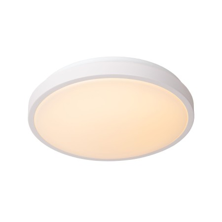 Lucide 79110/35/31 DASHER - Lampa sufitowa łazienkowa wpuszczana w sufit - 34.8 cm - LED - 1x18W 2700K - IP44 - Czujnik ruchu…