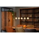 Lucide 13497/16/02 DILENKO - Lampa wisząca - LED ściemnialna - 5x3.5W 2700K - matowe złoto - mosiądz