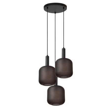Lucide 45405/13/30 ELOISE - Lampa wisząca - 40 cm - 3xE27 - Czarna