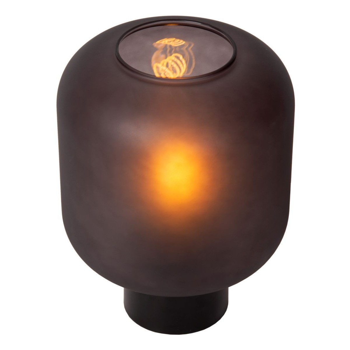 Lucide 45505/01/30 ELOISE - Lampa stołowa - 21 cm - 1xE27 - Czarna