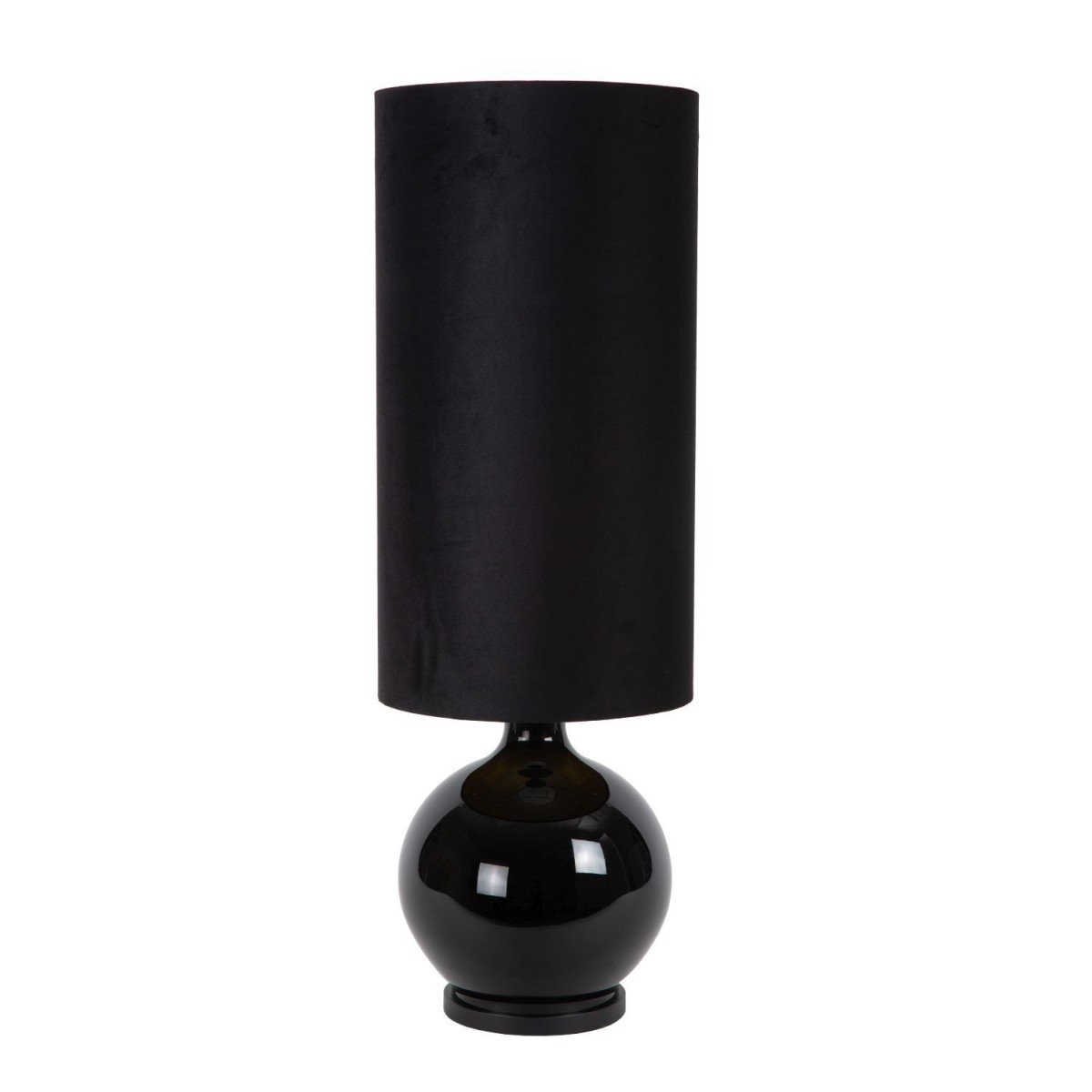 Lucide 10719/81/30 ESTERAD - Lampa podłogowa - 34 cm - 1xE27 - Czarna