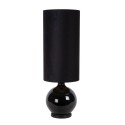 Lucide 10719/81/30 ESTERAD - Lampa podłogowa - 34 cm - 1xE27 - Czarna