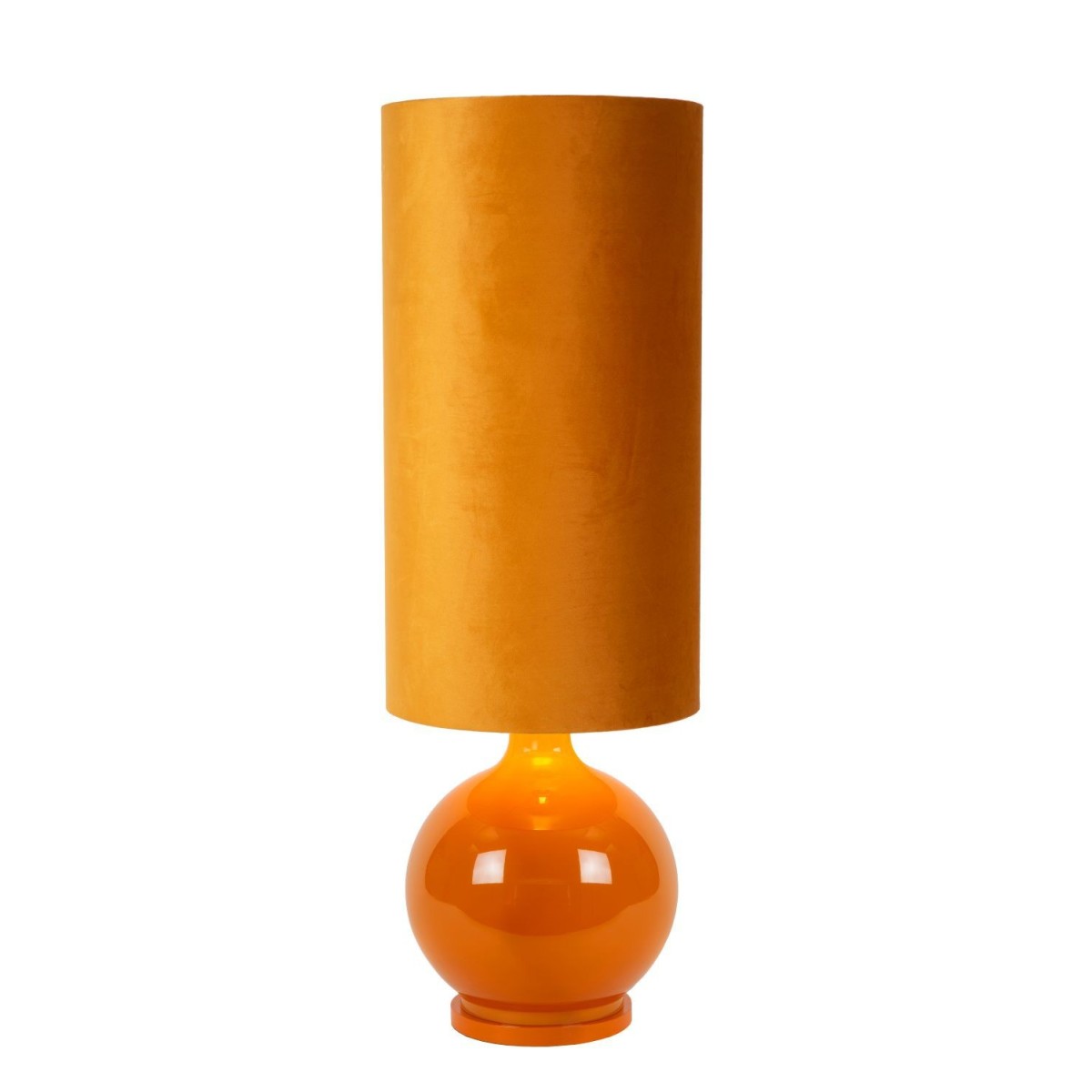 Lucide 10719/81/44 ESTERAD - Lampa podłogowa - 34 cm - 1xE27 - Ochra Żółta